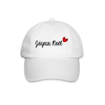 CHRISTMAS. MERRY CHRISTMAS. MERRY CHRISTMAS. FIR. NATURE. - Baseball Cap - white/white - Front
