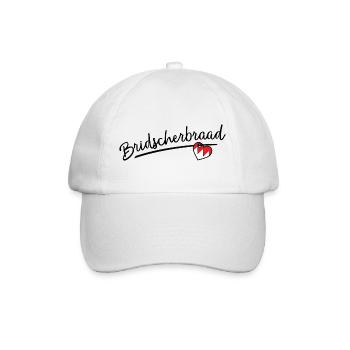 Bridscherbraad - Baseballkappe - Weiß/Weiß - Vorne