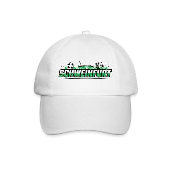Schweinfurt Football Fan Merchandise Football Fan - Casquette classique - blanc/blanc - Devant