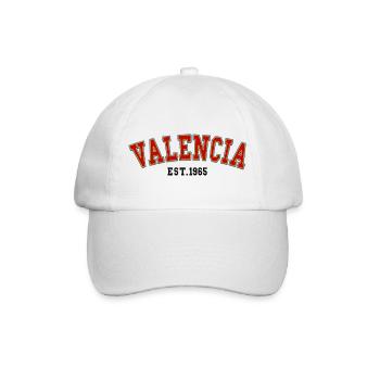 Valencia Est.1965 - Baseball Cap - white/white - Front