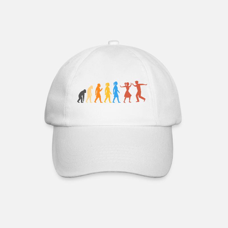 Swing Dance - The Highest Level of Evolution (2) - Baseball Cap - white/white
