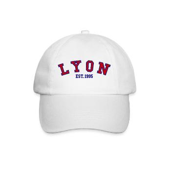 Lyon Est. 1995 - Baseballkappe - Weiß/Weiß - Vorne