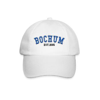Bochum Est. 2005 - Baseballkappe - Weiß/Weiß - Vorne