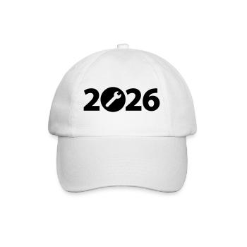 Builder 2026, Renovation 2026, Craftsman 2026 - Baseball Cap - white/white - Front
