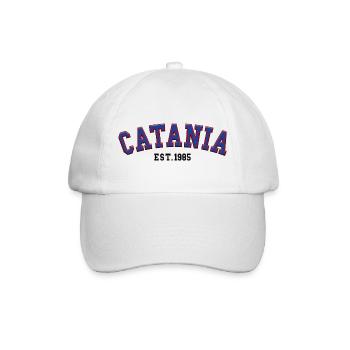 Catania Est. 1985 - Baseball Cap - white/white - Front
