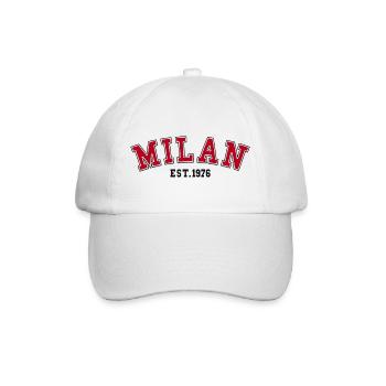 Milan Est. 1976 - Baseball Cap - white/white - Front