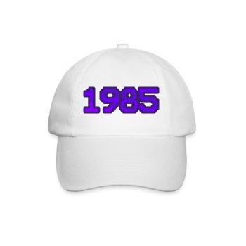 Nerd 1985 - Casquette classique - blanc/blanc - Devant