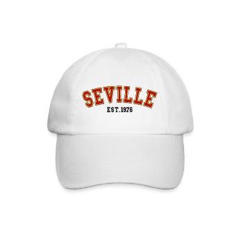 Seville Est. 1976 - Baseball Cap - white/white - Front