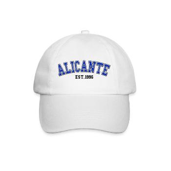 Alicante Est. 1996 - Baseball Cap - white/white - Front