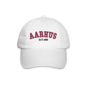 Aarhus Est. 1986 - Baseball Cap - white/white - Front