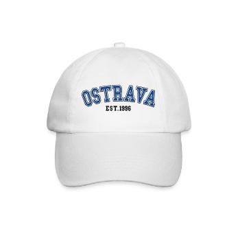 Ostrava Est. 1996 - Baseball Cap - white/white - Front