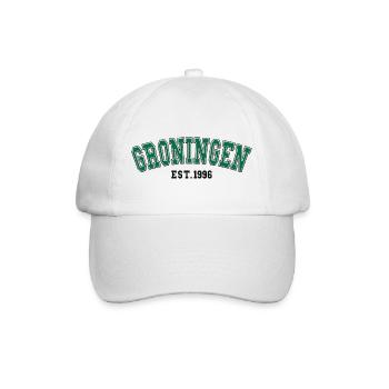 Groningen Est. 1996 - Baseball Cap - white/white - Front