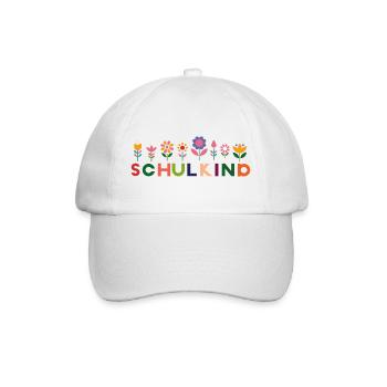 Schulkind  - Baseballkappe - Weiß/Weiß - Vorne