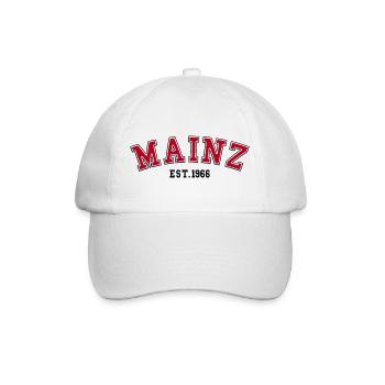 Mayence Fondée en 1966 - Casquette classique - blanc/blanc - Devant