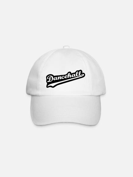 Dancehall - Baseballkappe - Weiß/Weiß