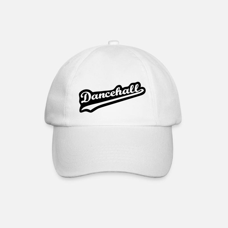 Dancehall - Baseballkappe - Weiß/Weiß