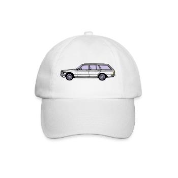MB W123 T Model Kombi ...(25) - Baseballkappe - Weiß/Weiß - Vorne