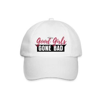 Good Girls Gone Bad - Baseballkappe - Weiß/Weiß - Vorne