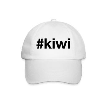 KIWI - Baseballkappe - Weiß/Weiß - Vorne