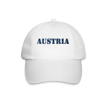 AUSTRIA - Baseballkappe - Weiß/Weiß - Vorne