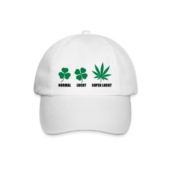 Super Lucky - Casquette classique - blanc/blanc - Devant