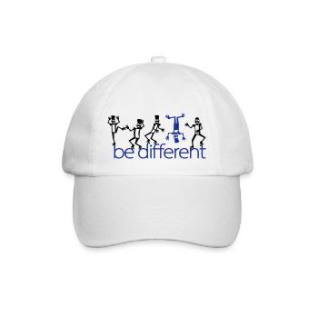 be different (2c) - Casquette classique - blanc/blanc - Devant