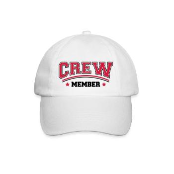Cool Crew Member Logo Design - Casquette classique - blanc/blanc - Devant