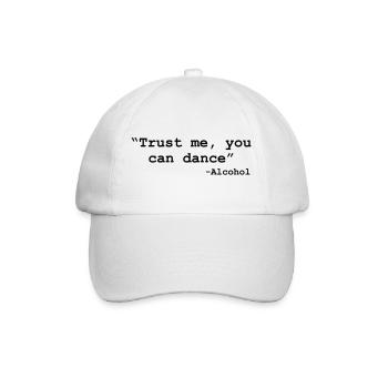 Trust me, you can dance ! - Casquette classique - blanc/blanc - Devant