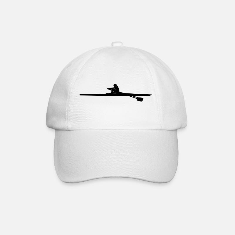 rowing - woman - aviron - Casquette classique - blanc/blanc