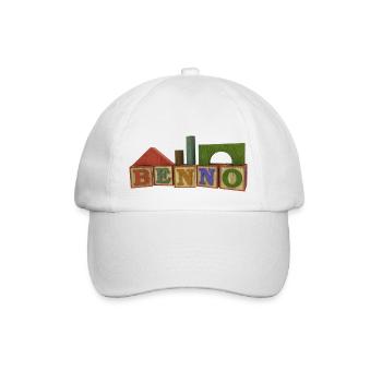 Benno - Baseballkappe - Weiß/Weiß - Vorne