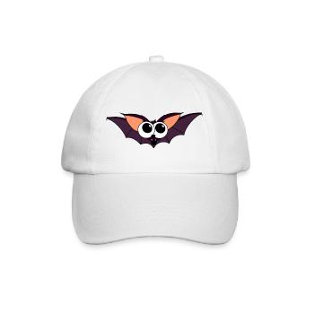 chauve-souris - Casquette classique - blanc/blanc - Devant
