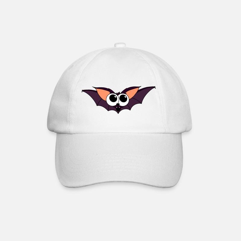 chauve-souris - Casquette classique - blanc/blanc