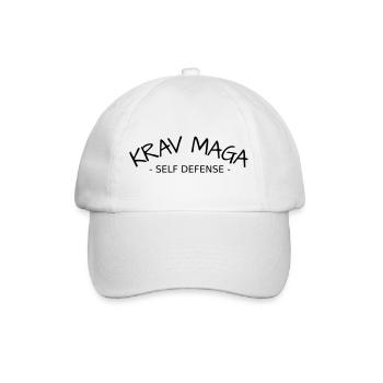 KRAV MAGA - Casquette classique - blanc/blanc - Devant