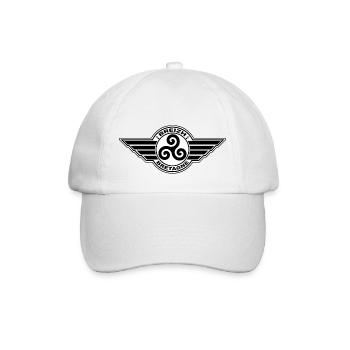 Brittany - Breizh - Baseball Cap - white/white - Front