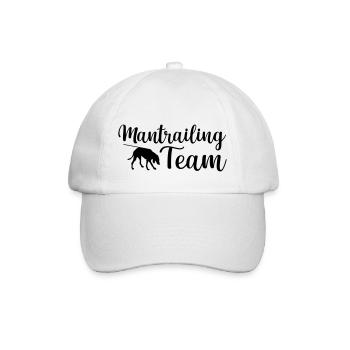 Mantrailing Team Cansport - Casquette classique - blanc/blanc - Devant