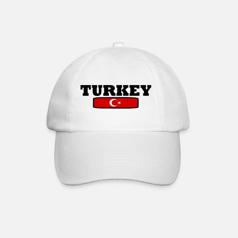 Turquie - Casquette classique - blanc/blanc