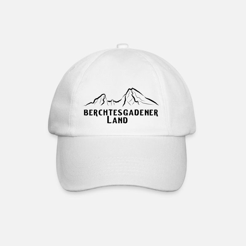 Berchtesgaden - Baseballkappe - Weiß/Weiß