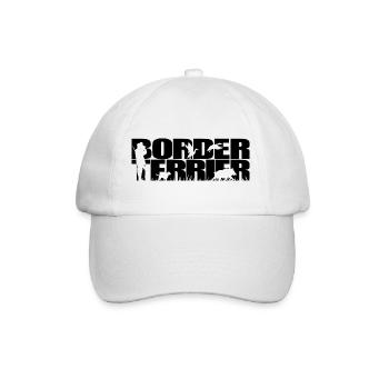 BORDER TERRIER Chien de chasse Wilsigns Chasseurs - Casquette classique - blanc/blanc - Devant