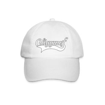 Glück auf - Baseballkappe - Weiß/Weiß - Vorne
