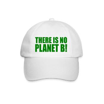 There is no planet B - Casquette classique - blanc/blanc - Devant