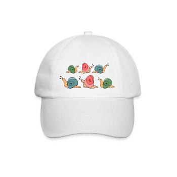 Escargots - Casquette classique - blanc/blanc - Devant