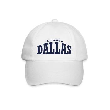La classe à Dallas - Casquette classique - blanc/blanc - Devant
