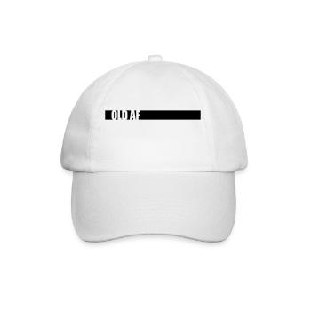old AF Text Logo - Baseball Cap - white/white - Front