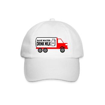Camion - Casquette classique - blanc/blanc - Devant