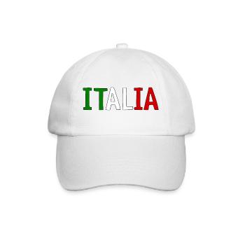 Italia - Casquette classique - blanc/blanc - Devant