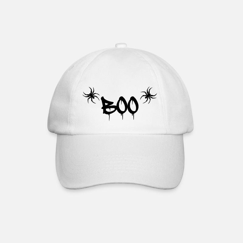 Boo - Baseballkappe - Weiß/Weiß