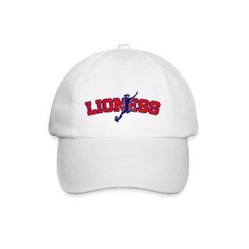 Lionnes championnes d’Angleterre de football féminin 2022 - Casquette classique - blanc/blanc - Devant