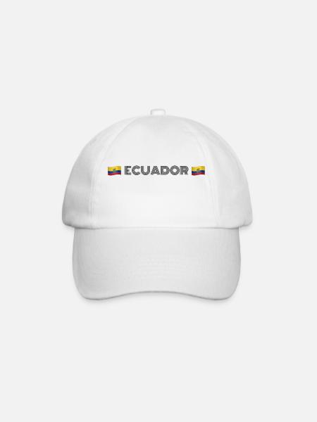 ECUADOR - Gorra béisbol - blanco/blanco