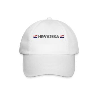 Hrvatska - Casquette classique - blanc/blanc - Devant