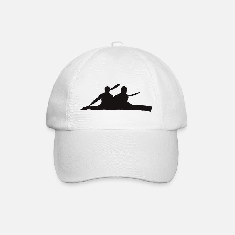 Kayak Paire noir - Casquette classique - blanc/blanc